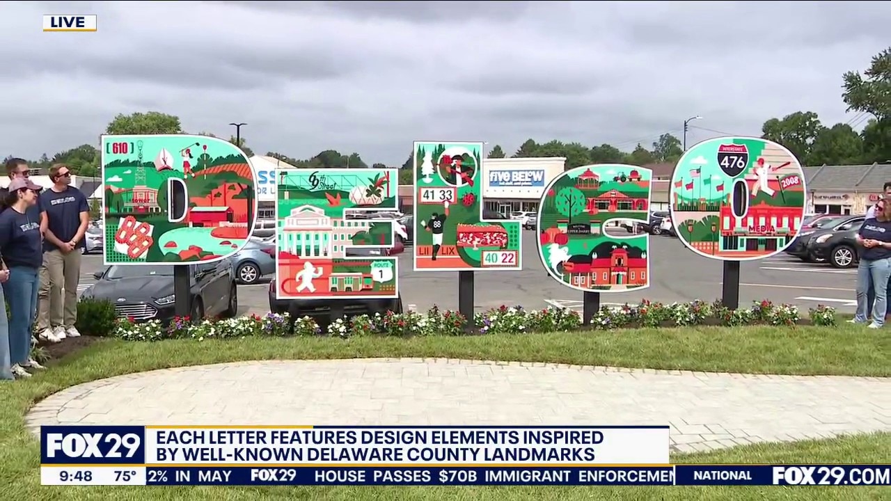 Delco Day Celebration Features New Sign Reveal