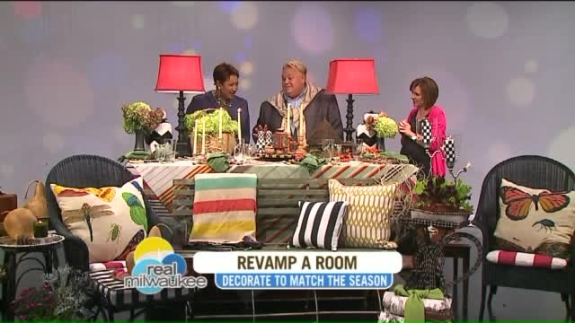 Revamp a room: Switch up your home decor to highlight the season