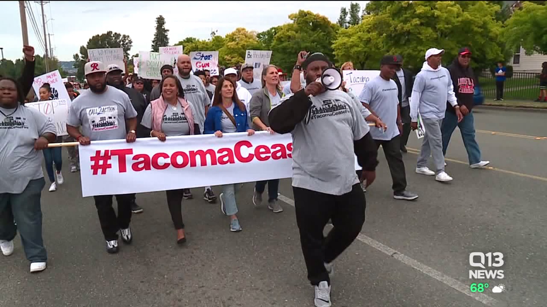 Community holds peace walk to end Tacoma gun violence