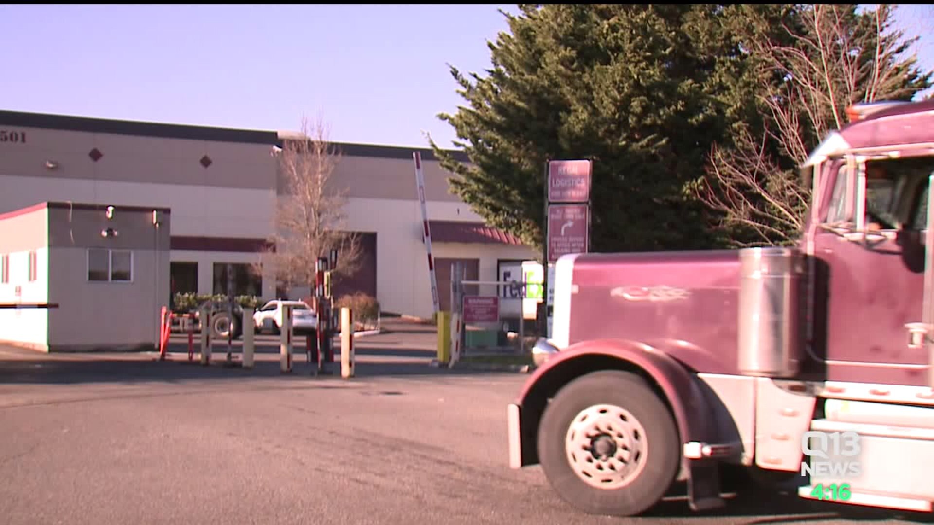 Truck filled with toys stolen