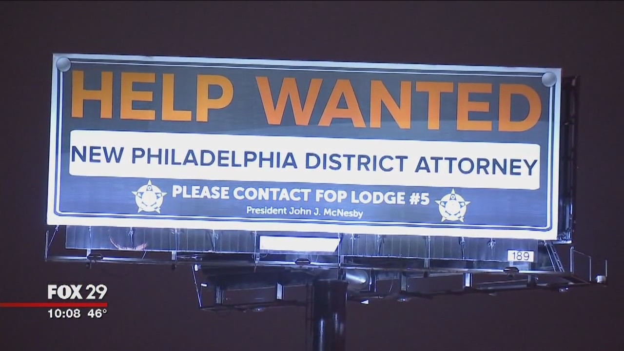 FOP unleashes billboard & lawn sign campaign directed against DA Seth Williams