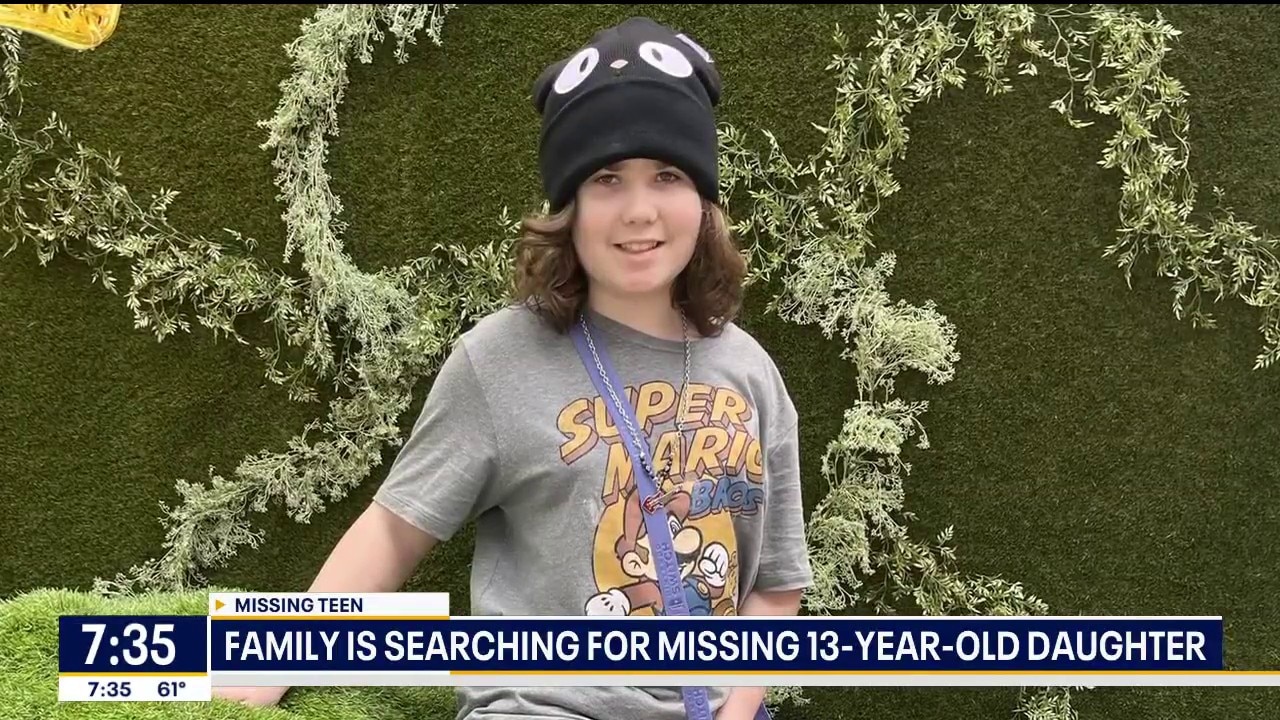 Family still searching for missing 13-year-old daughter
