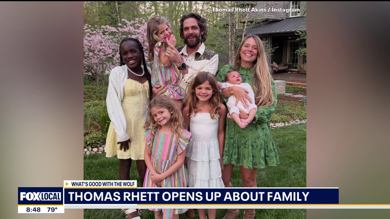 Thomas Rhett says he calls family while on tour