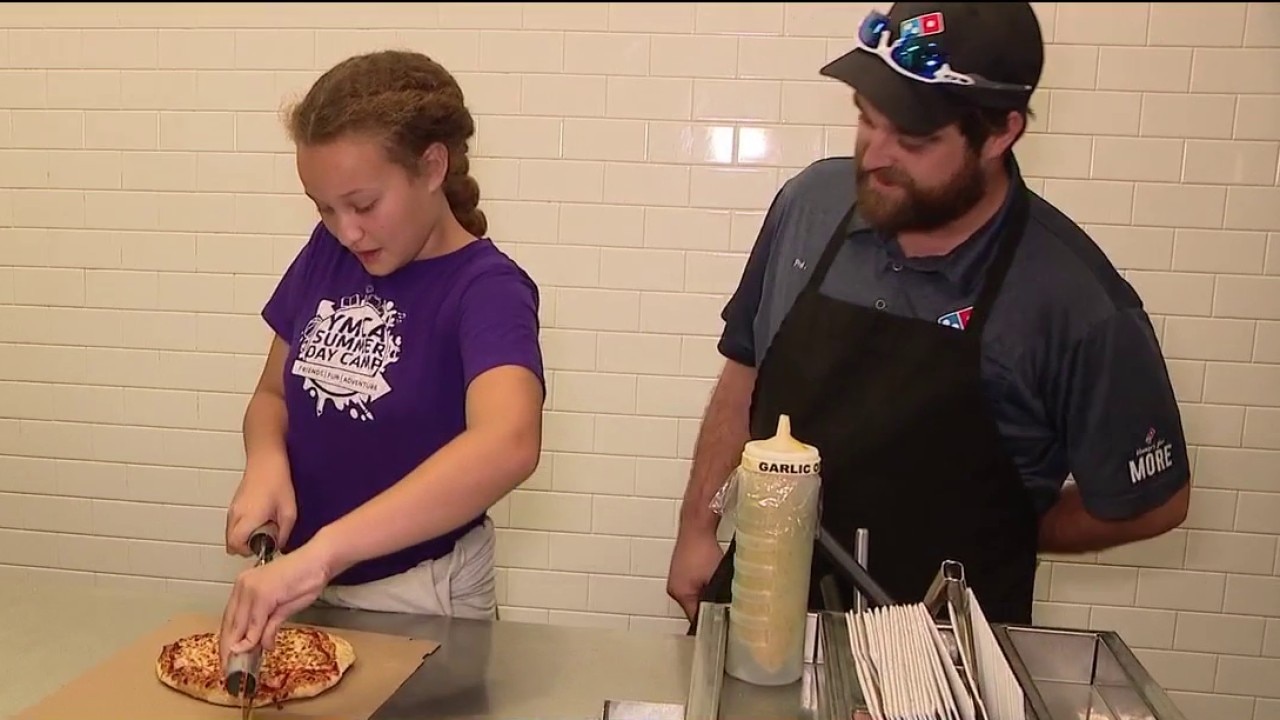 Scottsdale Domino's hosts YMCA campers