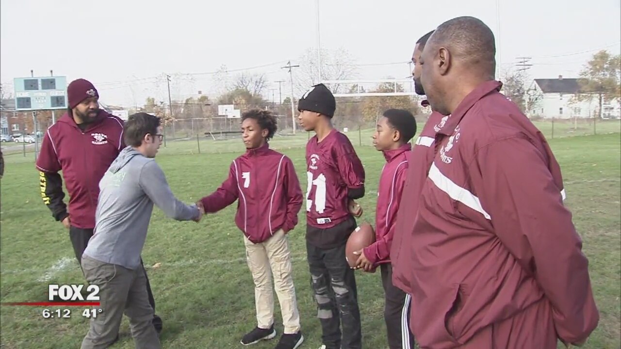 Youth football team gets big donation sending them to championship game