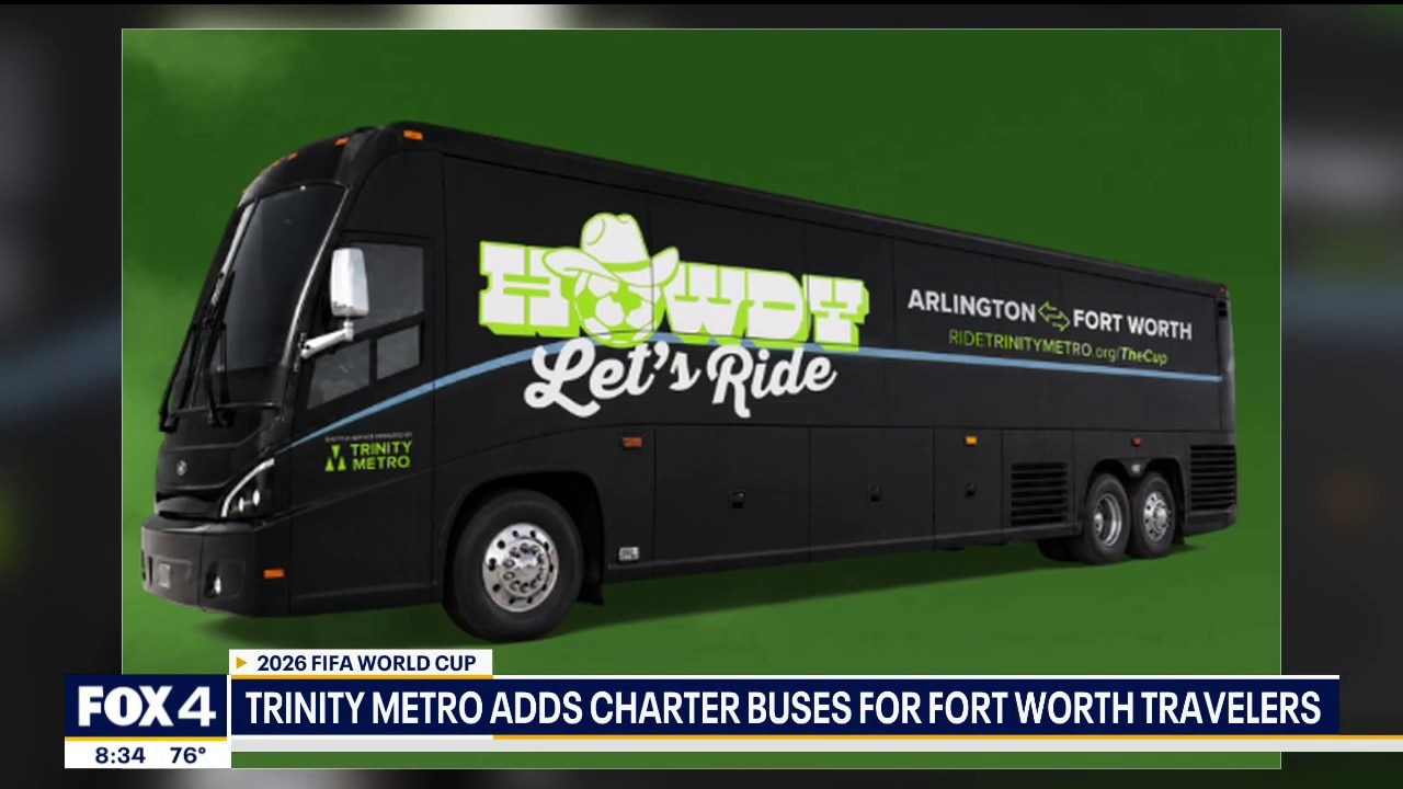 Trinity Metro adds charter buses for Fort Worth travelers