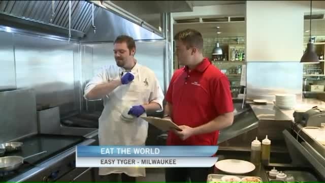 Chip hangs in the kitchen, learns how to prepare Spanish Octopus