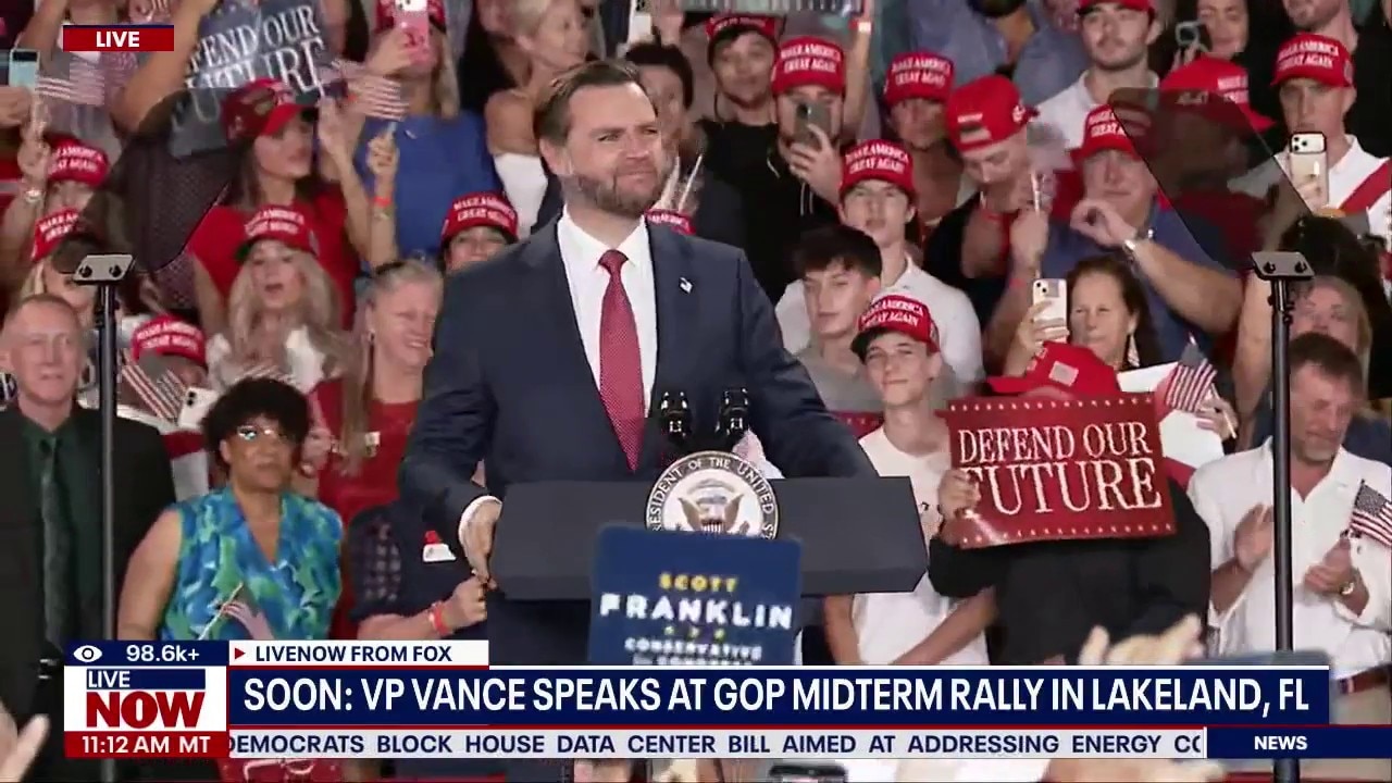 Vice President Vance speaks at GOP midterm rally in FL