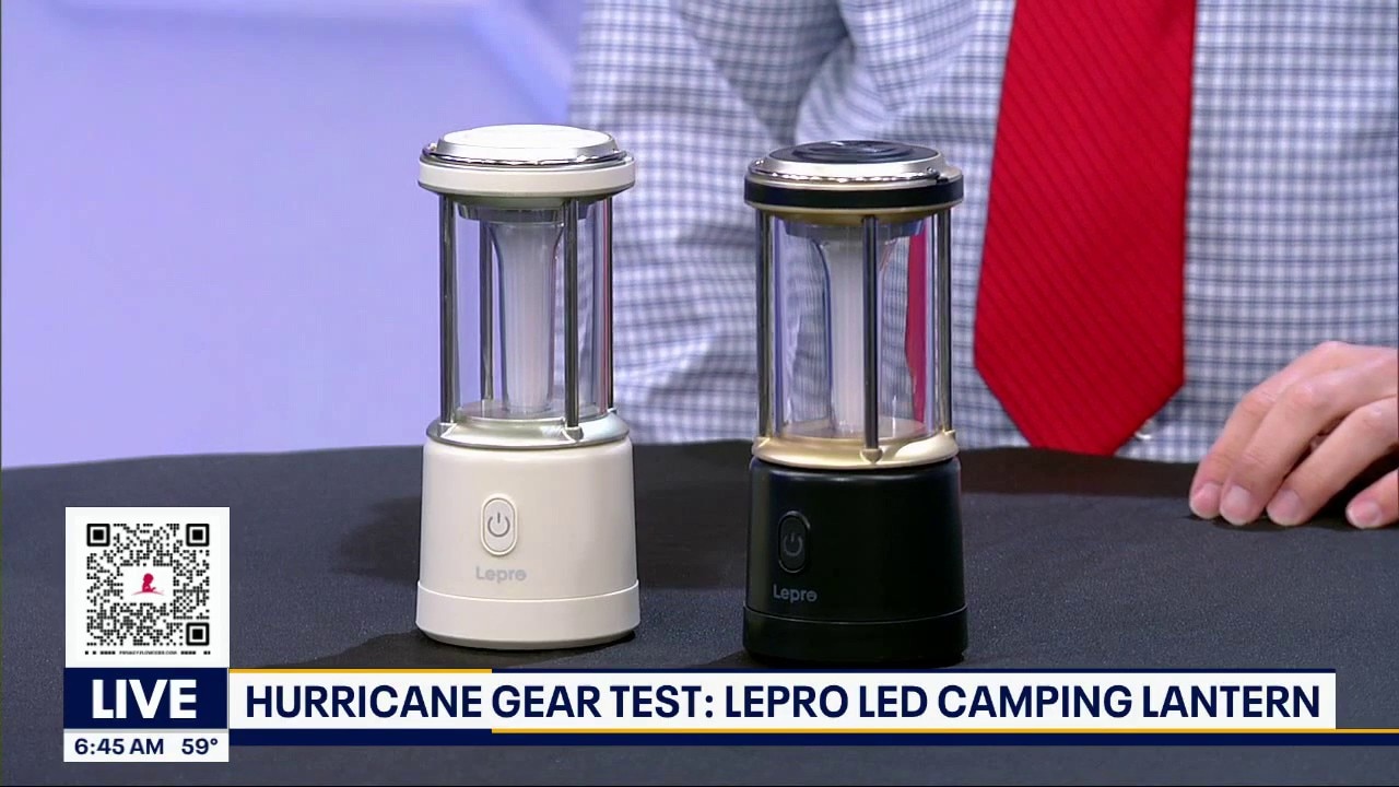 Hurricane Gear Test: Lepro LED Camping Lantern