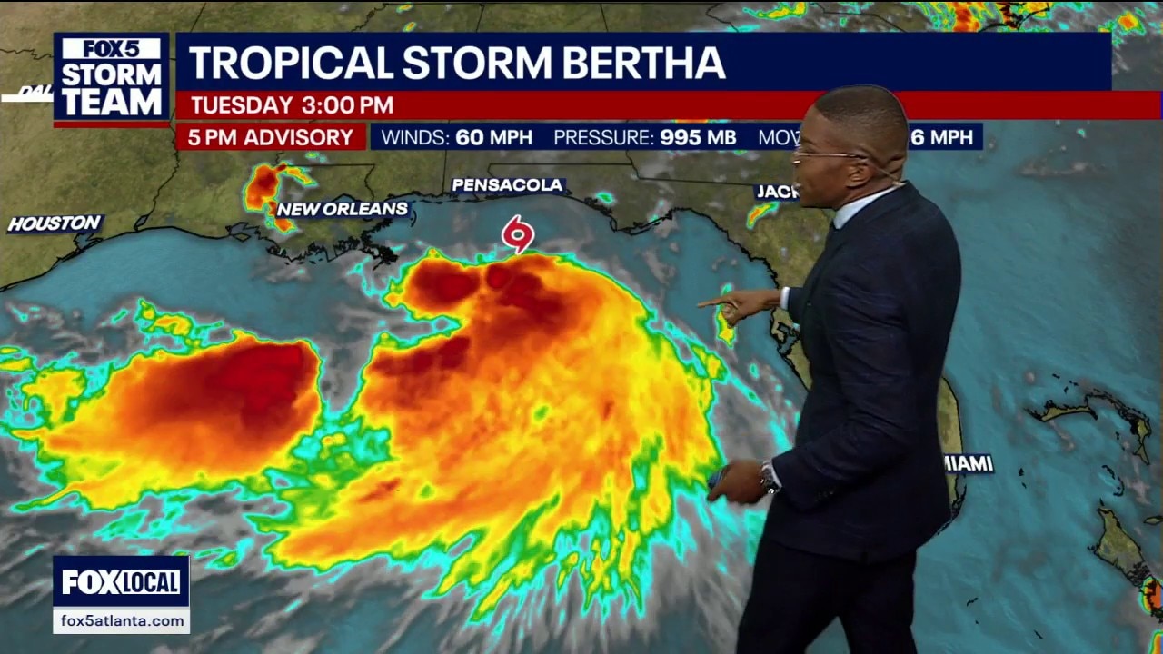 Tuesday evening forecast