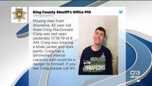 Man with diminished mental capacity missing