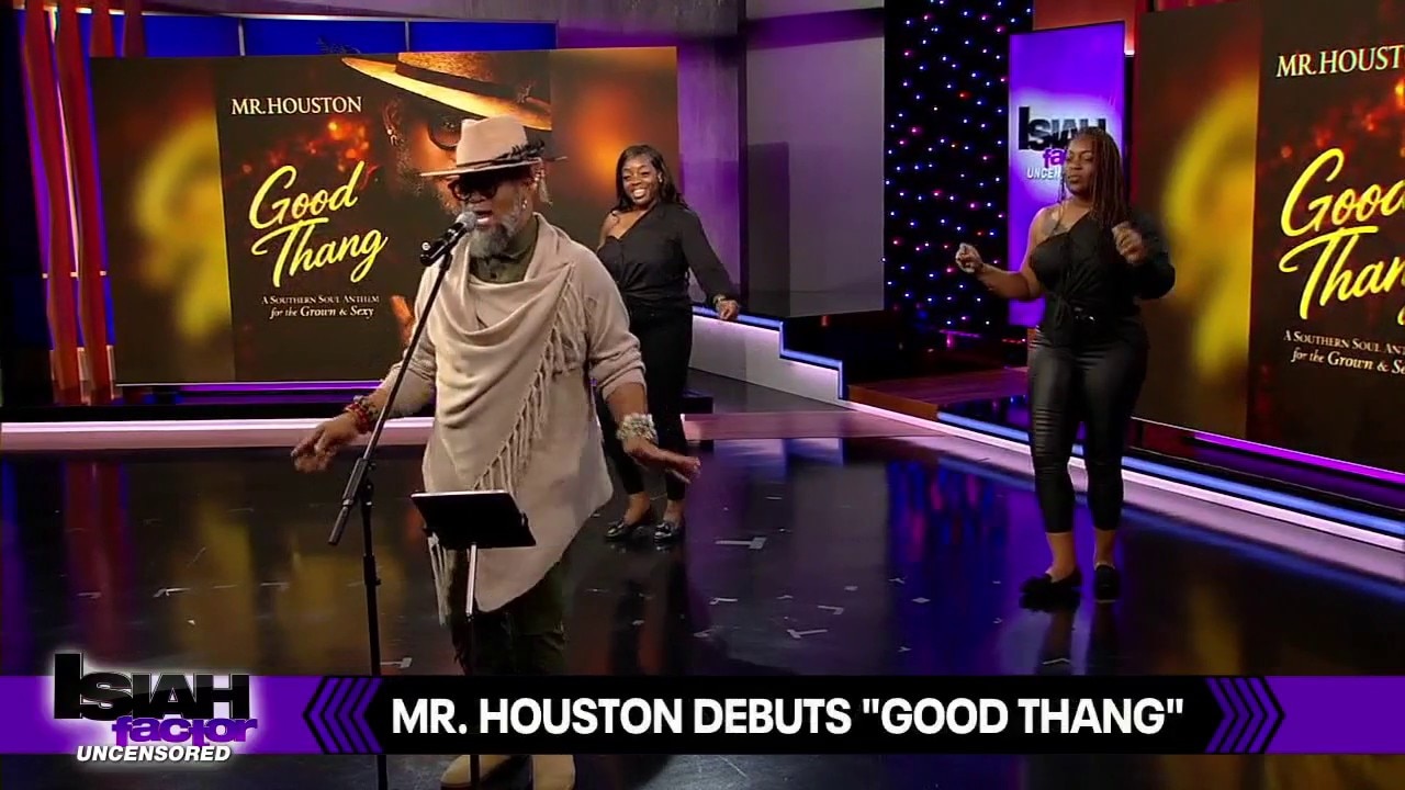 Grown & Sexy R&B: "Mr. Houston" Debuts New Single "Good Thang" Live!