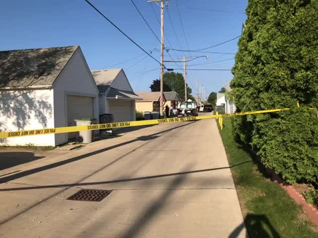 Medical examiner at 22nd & Oklahoma Ave.