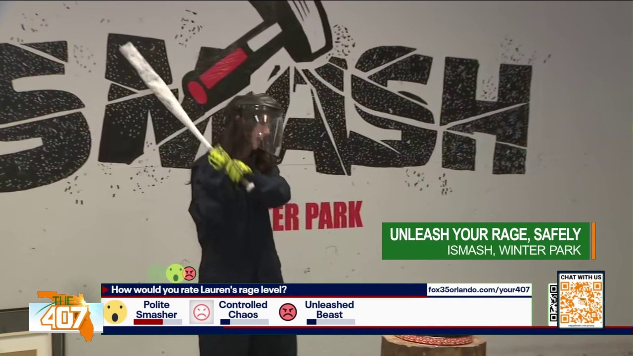 Inside iSmash: Winter Park's new rage room lets you smash your stress away