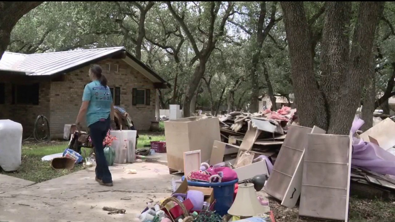 Texas Flooding: Uvalde County flood relief and cleanup ongoing