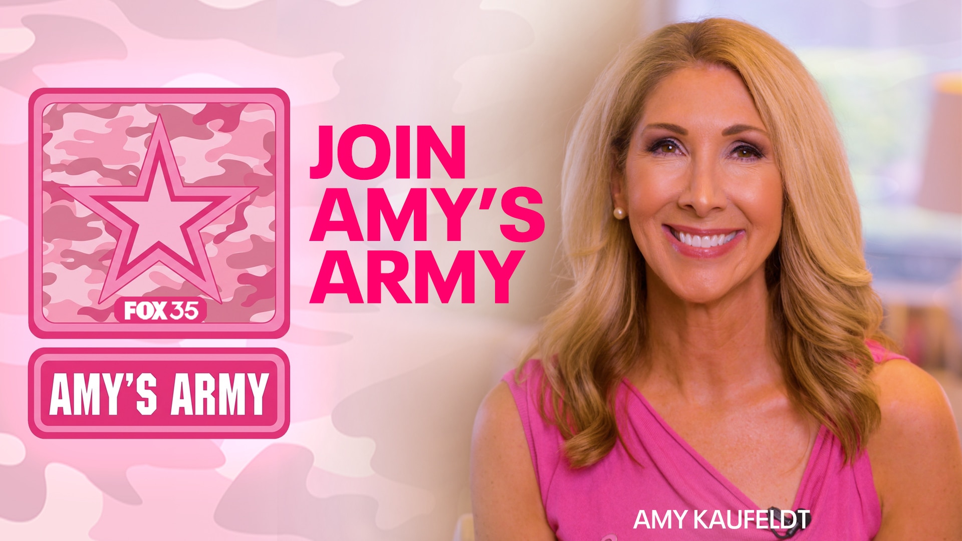 Join Amy's Army for 2026 Making Strides Against Breast Cancer