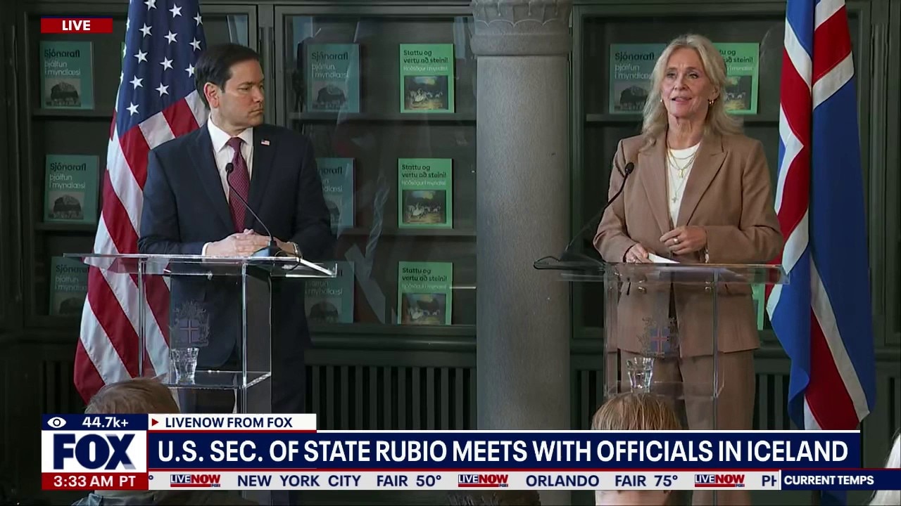 Sec. Rubio addresses Greenland during trip to Iceland