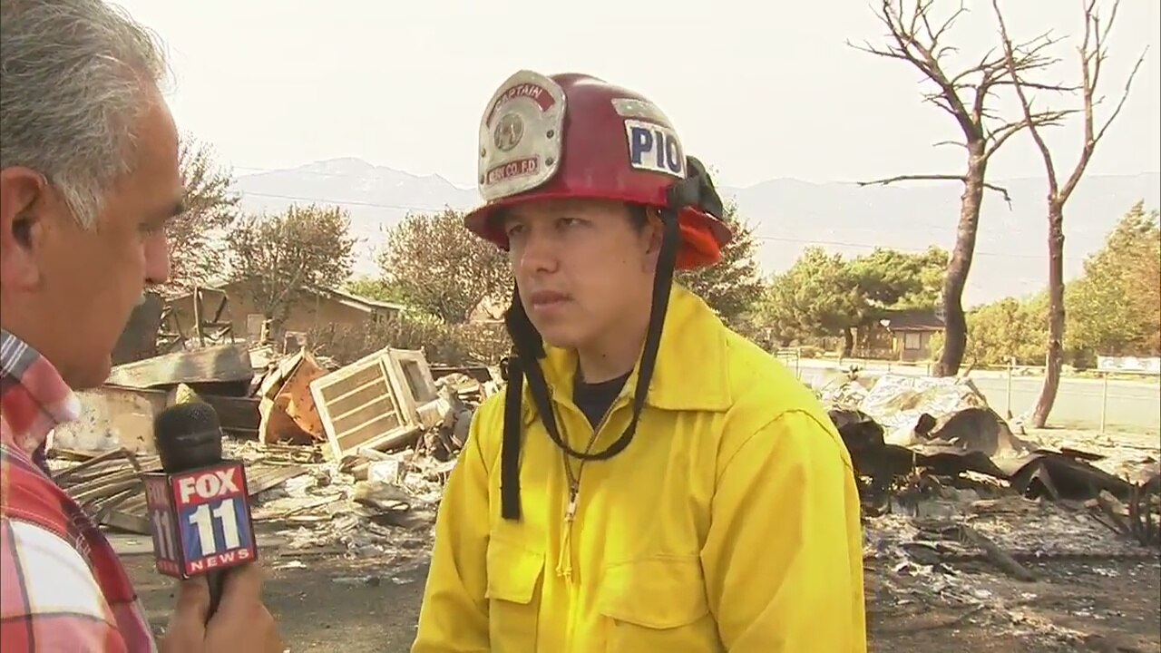 Sunday update: Officials discuss 'Erskine fire'