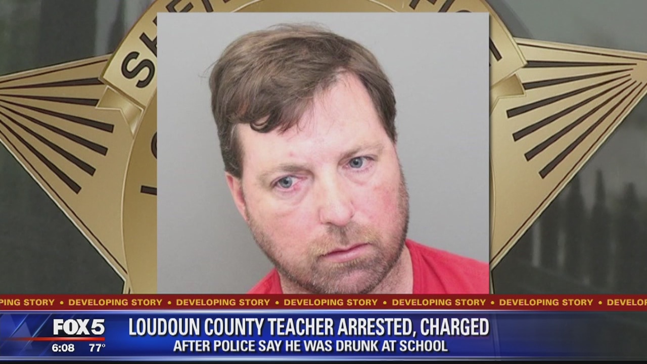 Loudoun County teacher arrested for being drunk at school