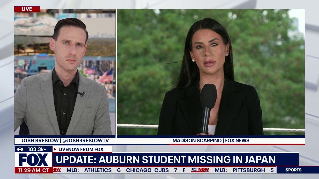 Auburn University student missing in Japan