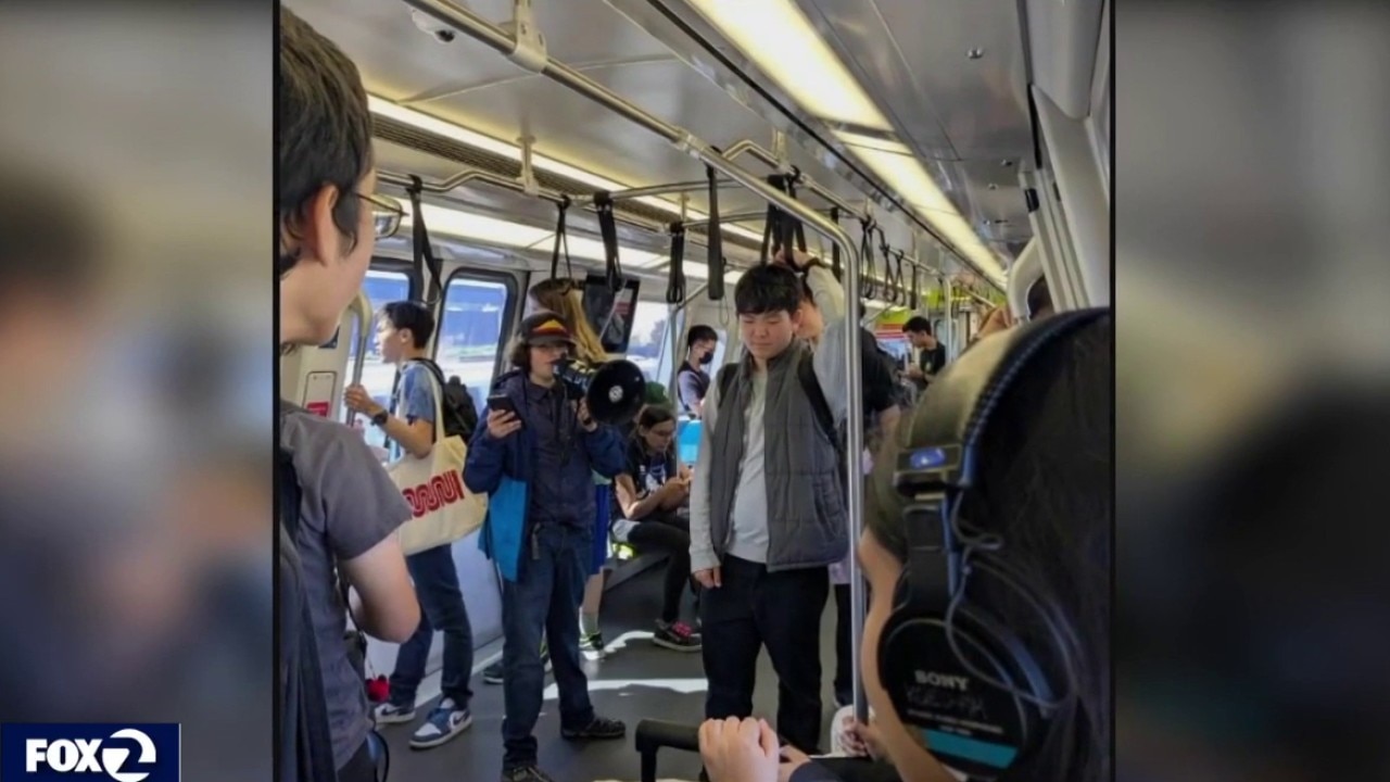 Transit advocates take part in BART Speedrun