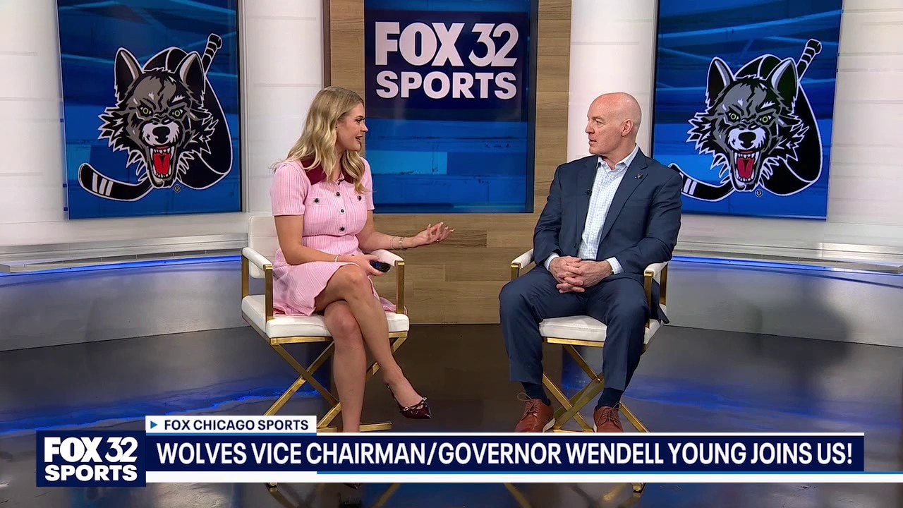 Cassie goes 1-on-1 with Wolves Vice Chairman/Governor Wendell Young | Fox Chicago Sports
