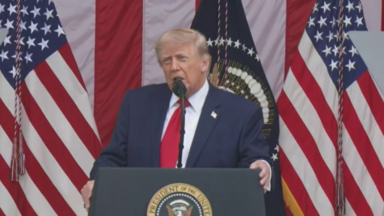 President Trump delivers Memorial Day remarks