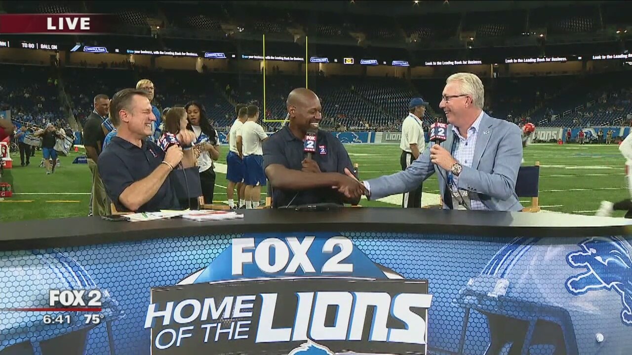 Herman Moore gets a surprise