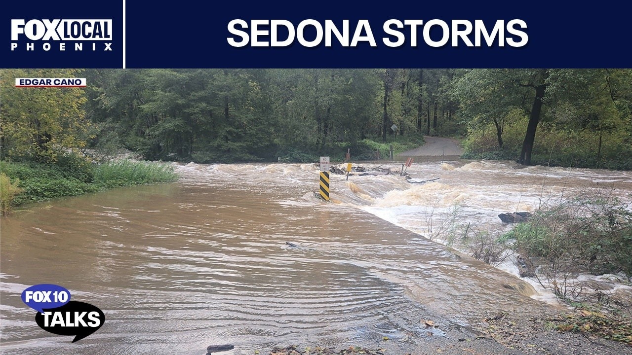 Sedona flooding; tribal officer arrested | FOX 10 Talks