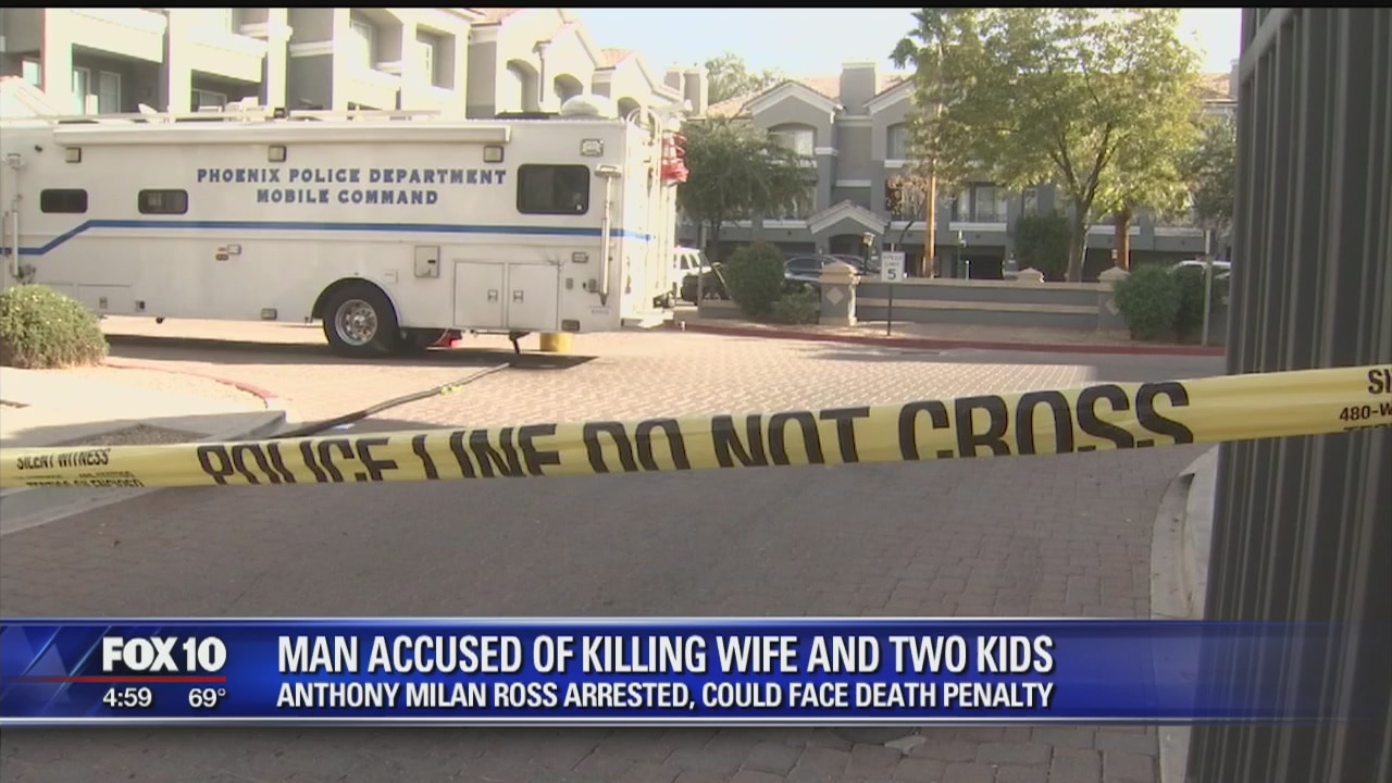 Woman, 2 children shot to death at Phoenix apartment complex