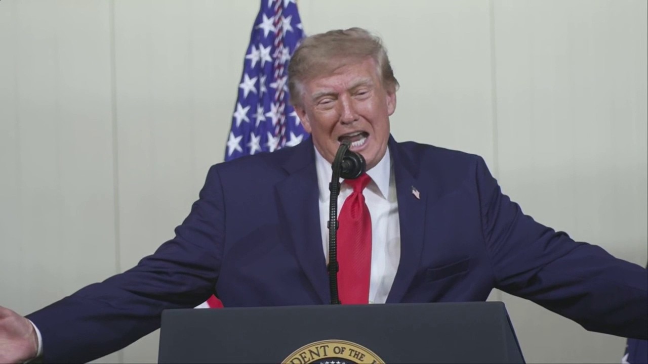 Trump speaks in Denton