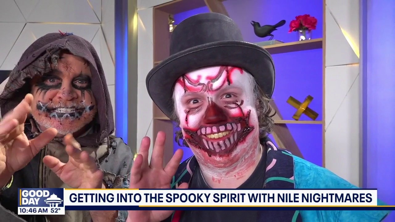 Getting into the spooky spirit with Nile Nightmares in Mountlake Terrace, WA