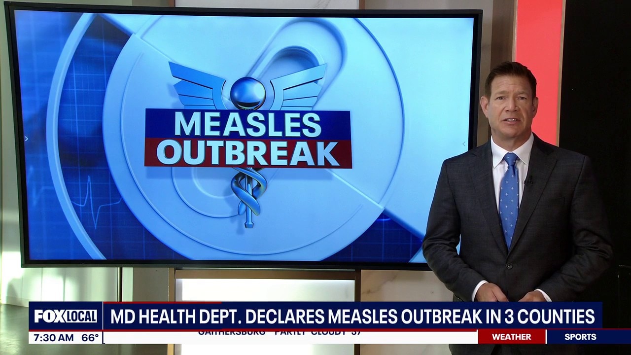 Three Maryland counties declared to be in measles outbreak status