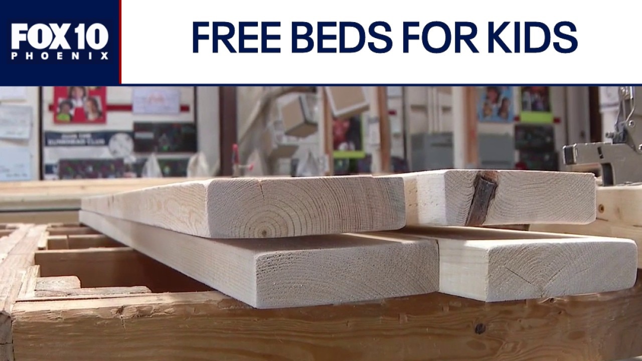 Volunteers build beds for Arizona kids in need