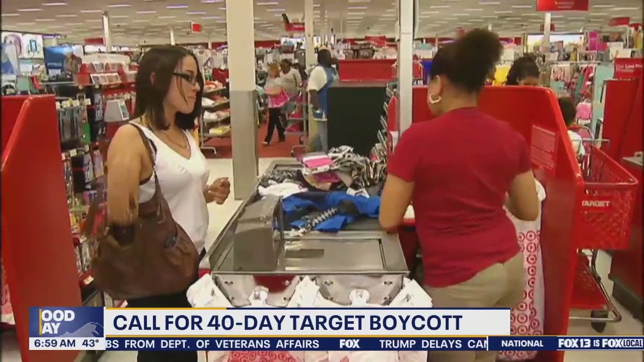 Call for 40-day Target boycott in the US