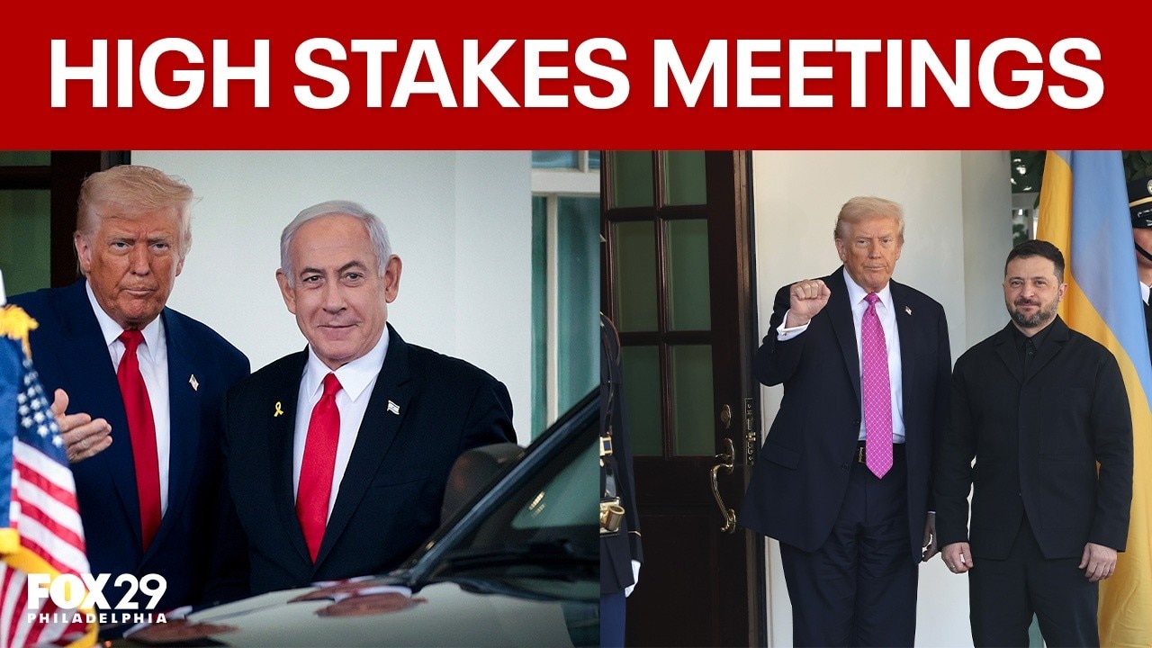 Trump to meet with Zelenskyy, Netanyahu as conflicts intensify
