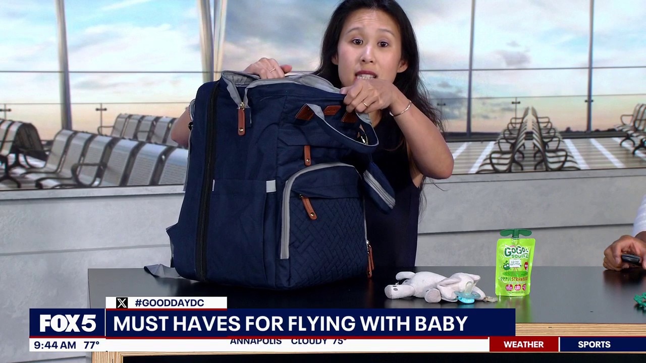 Must Haves For  Flying With Baby 