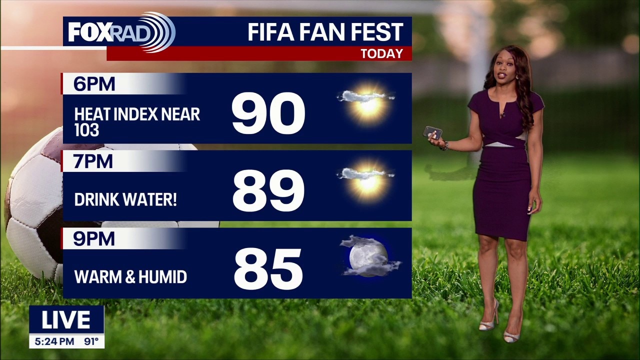 Houston weather: June 22 evening forecast