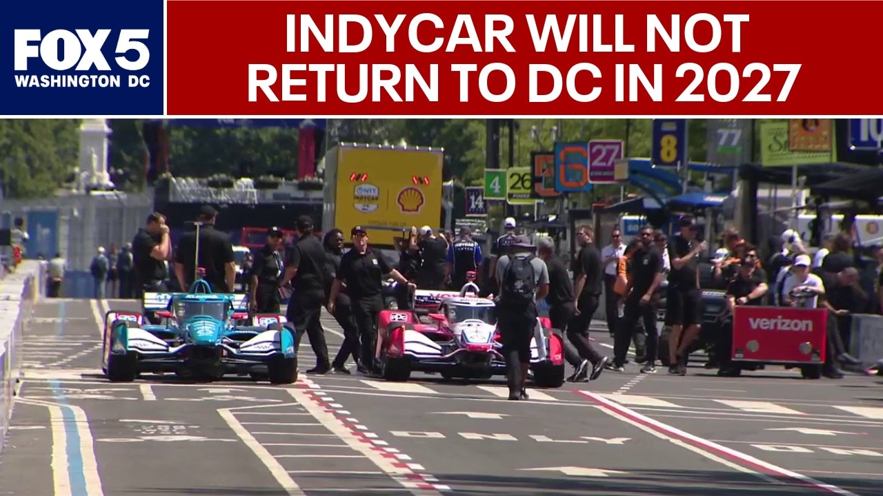 IndyCar will not return to race in D.C. in 2027