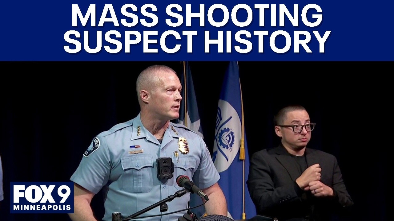 Mpls officials address mass shooting suspect's criminal history