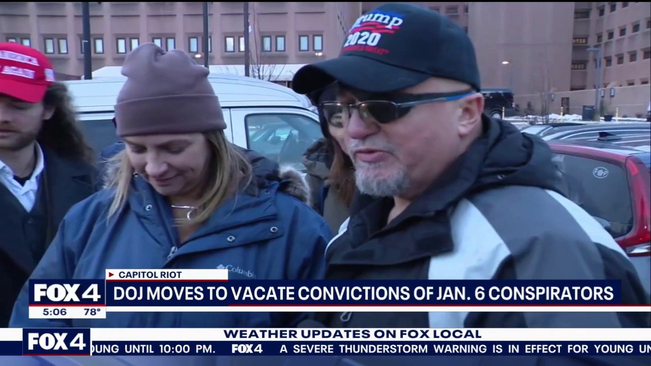 DOJ moves to dismiss Jan. 6 seditious conspiracy convictions