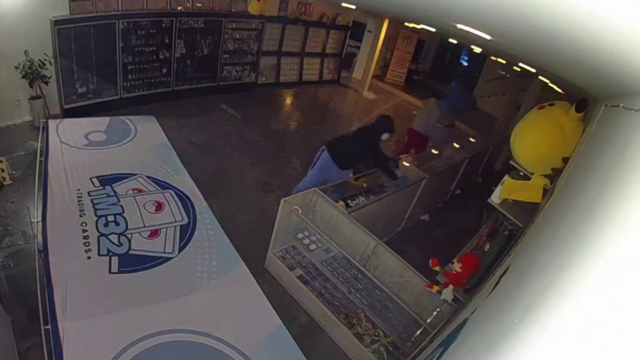 Masked burglars take $10K in Pokemon cards