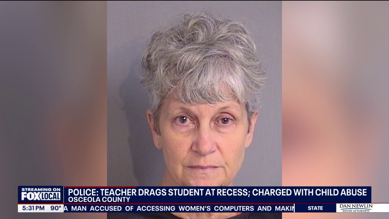 Florida teacher arrested for alleged child abuse