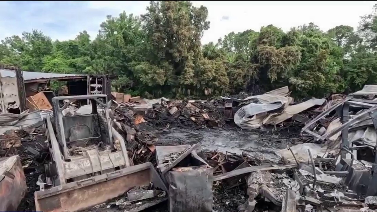 Honey business destroyed by fire