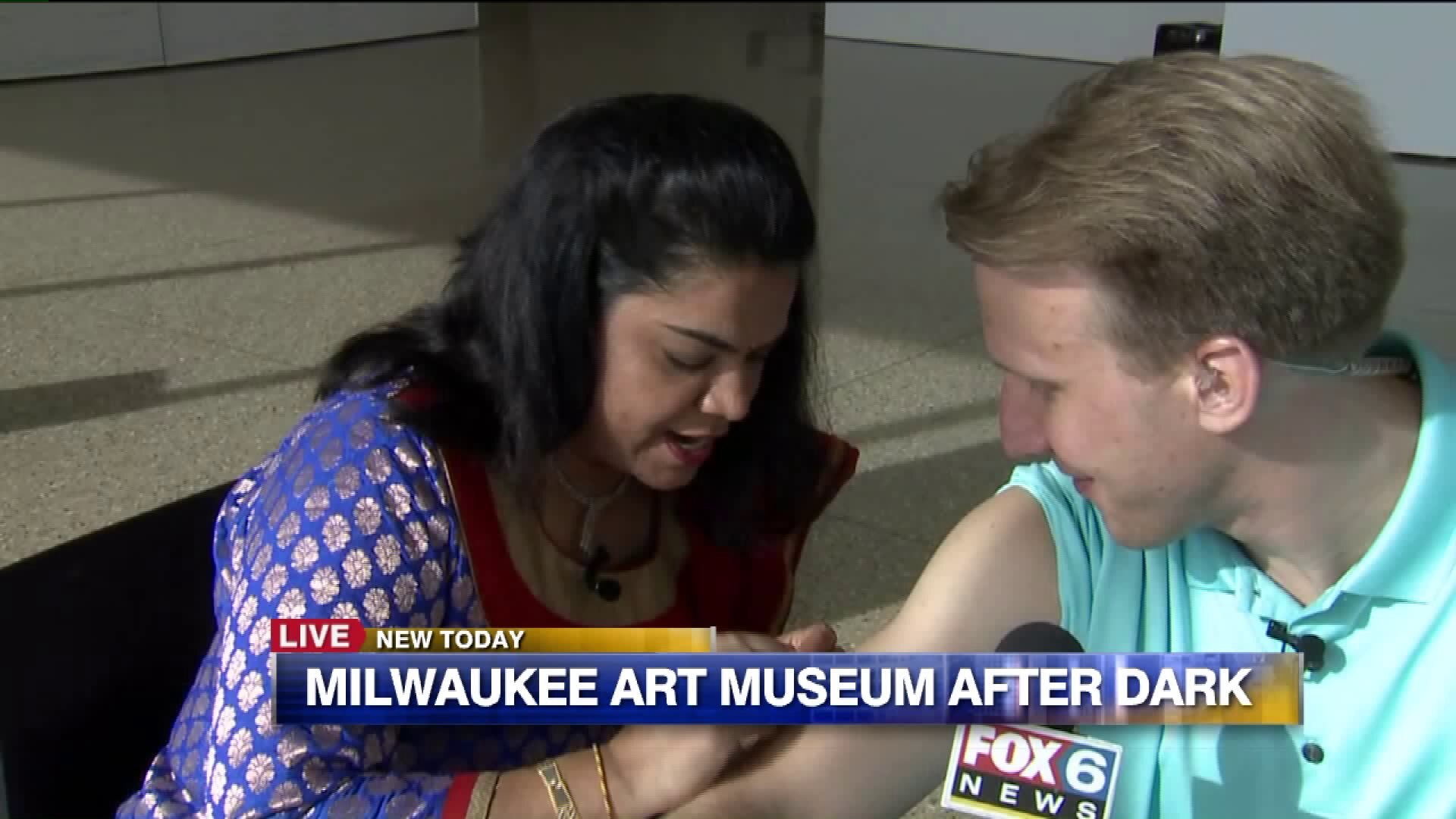 Carl talks art, learns about fun activities during MAM After Dark