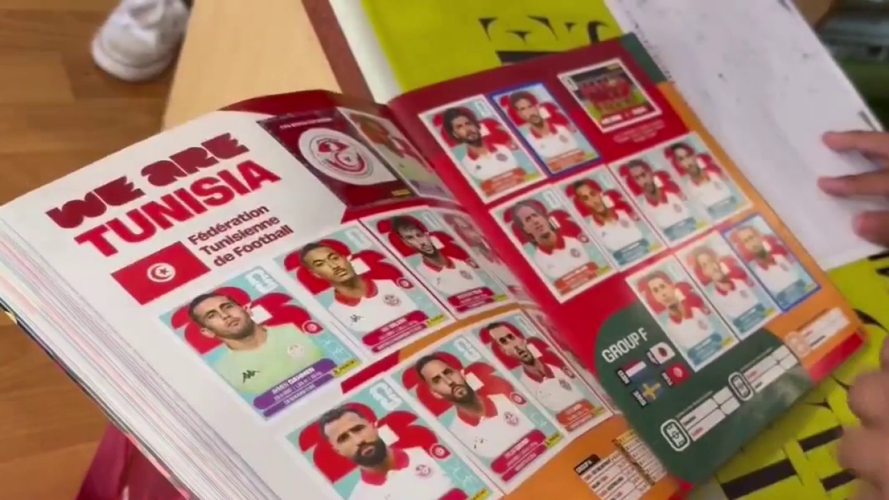 FIFA fans trade sticker collections