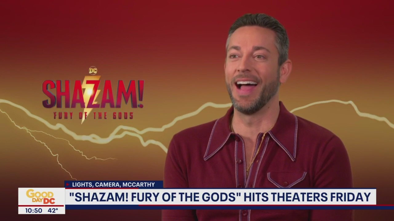 Zachary Levi talks 'Shazam! Fury of the Gods'
