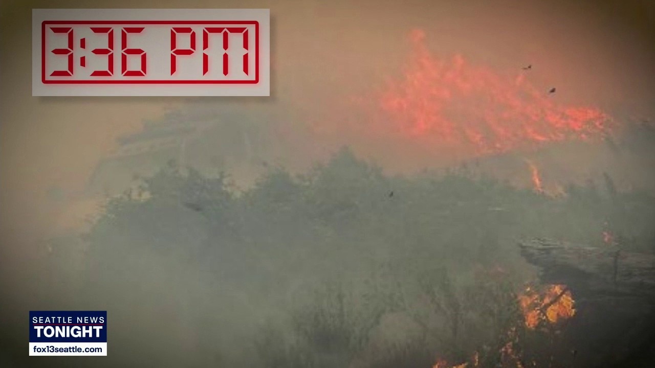 Report details terrifying minutes for firefighters battling Chelan Hills Fire