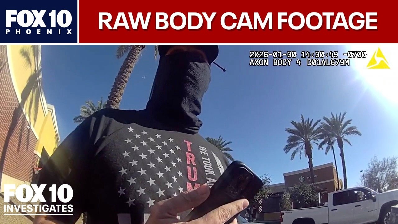 Bodycam: Armed, off-duty officer at ICE protest