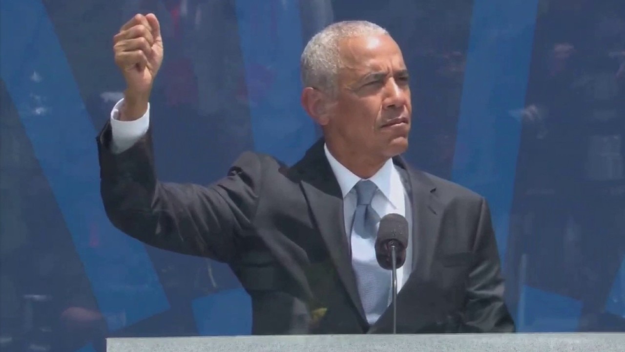 FULL SPEECH: Barack Obama christens new presidential center with stirring speech